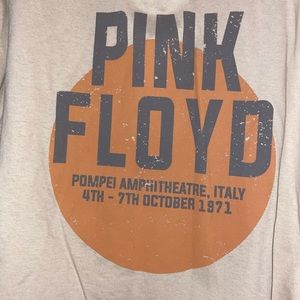 Pink Floyd crop top tshirt